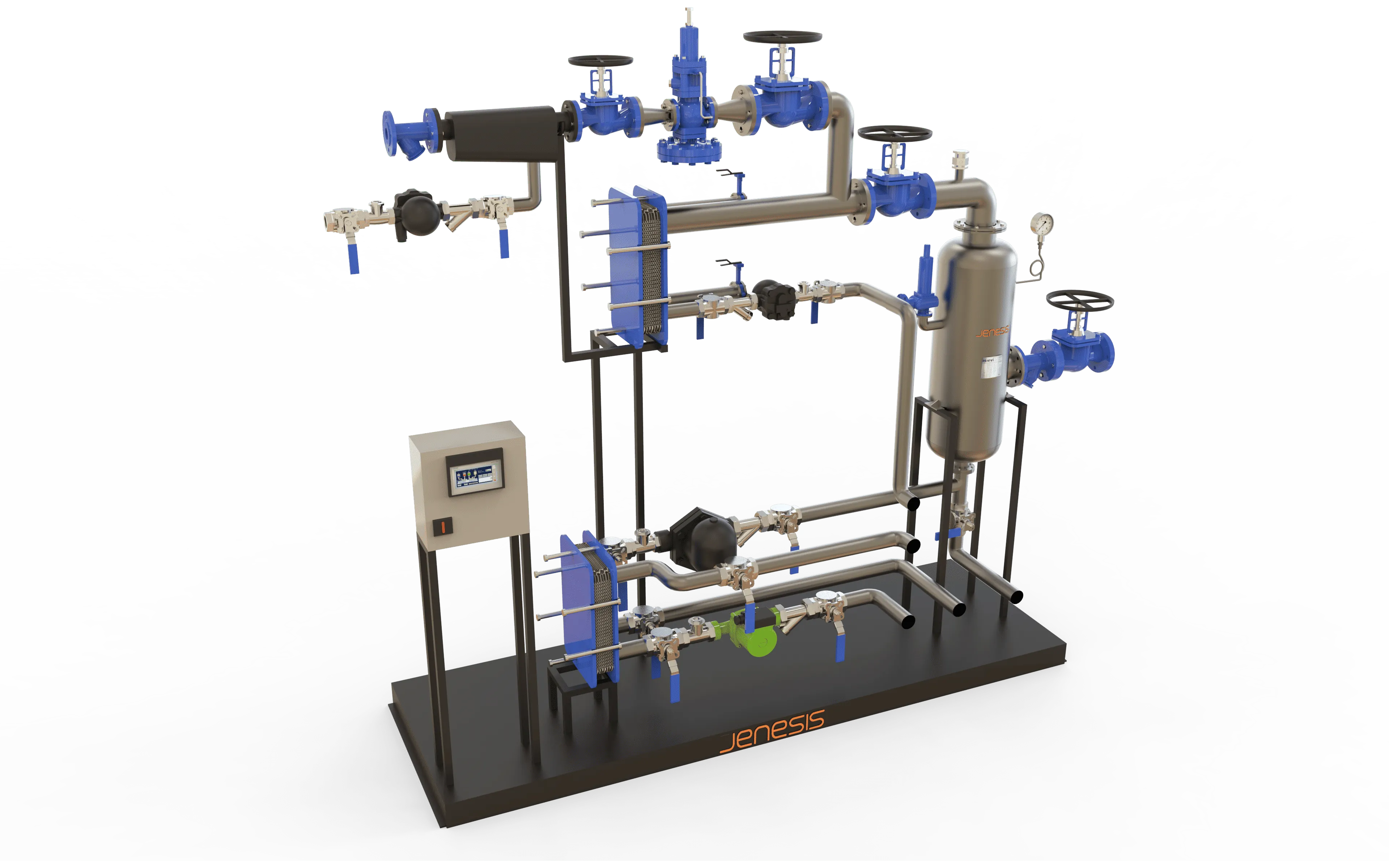 Jenesis Flaş Buhar - Sistem Bileşenleri