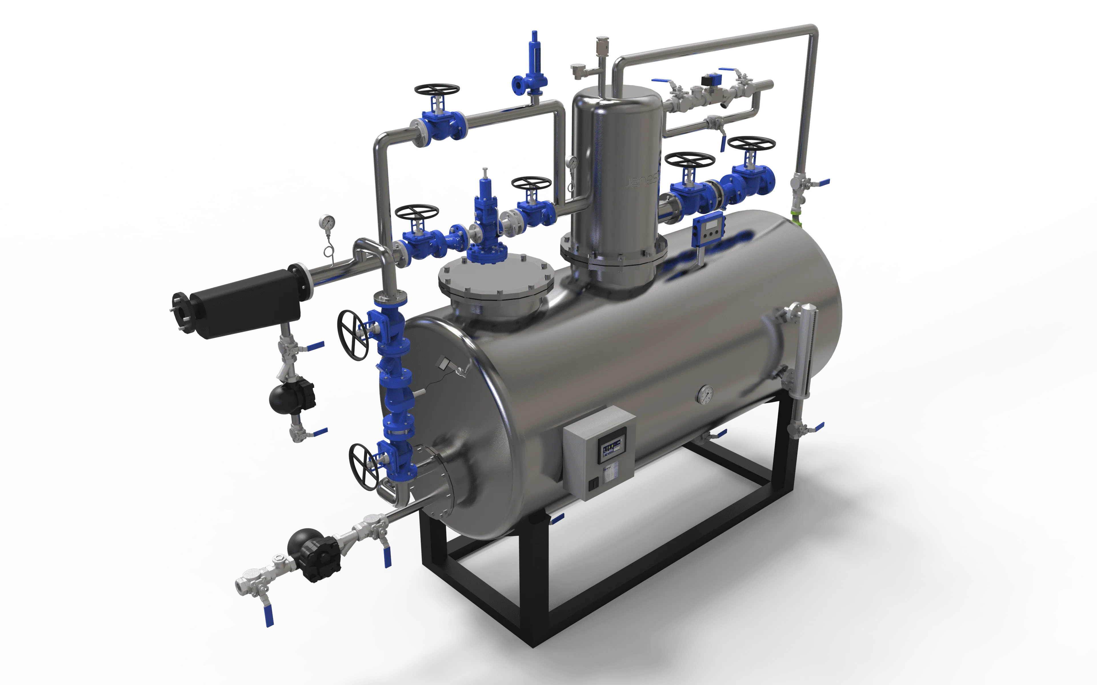 Jenesis Kompakt Degazör - Sistem Şeması