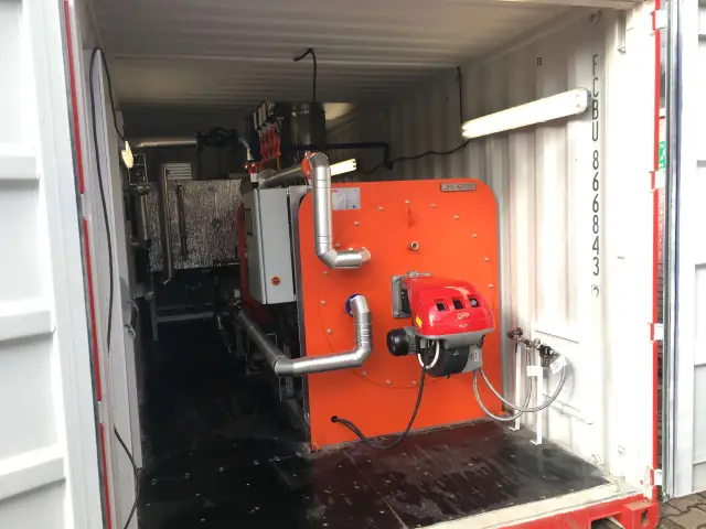 Den Hartogh SHS1250 Konteynerli Buhar Jeneratörü